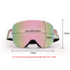 FukoSports Custom Snow Ski Goggles - Image 5