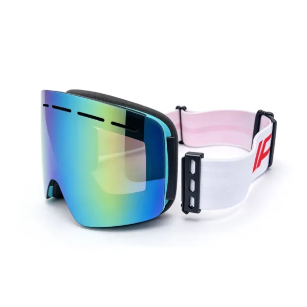 Fukosports Magnetic Snowboard Goggles with Interchangeable Straps