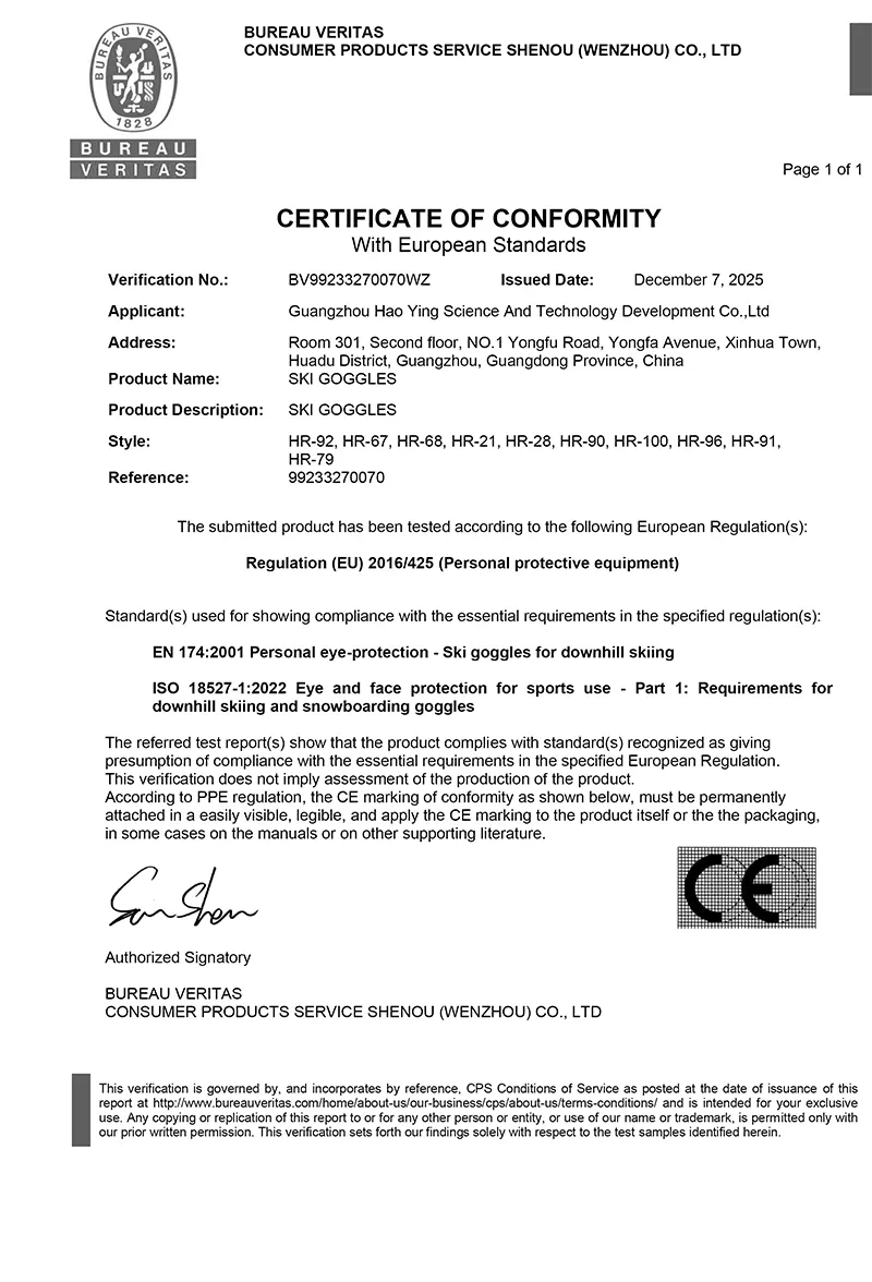 fukosports ce certificate